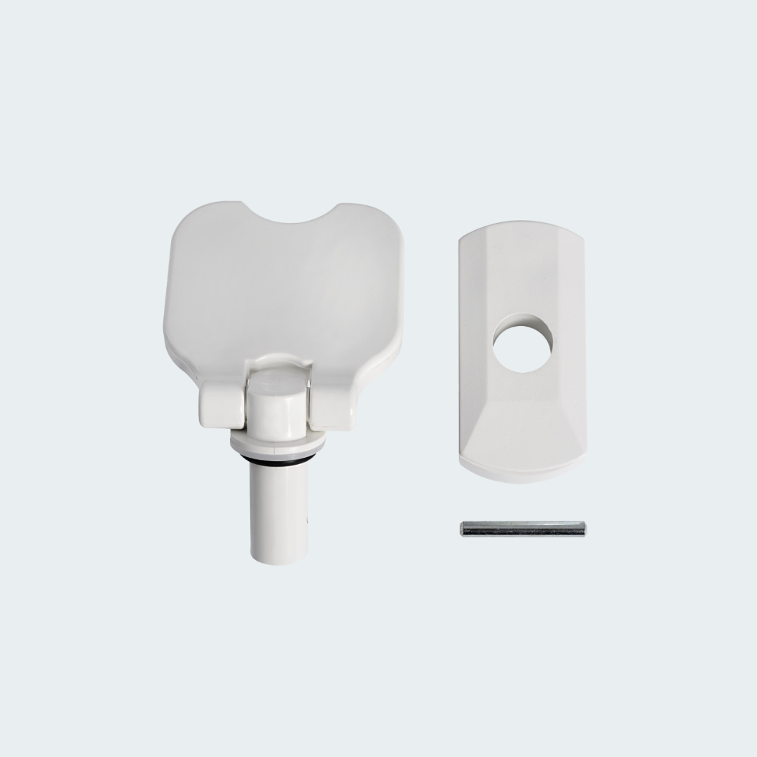 White Spare Handle