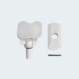 White Spare Handle
