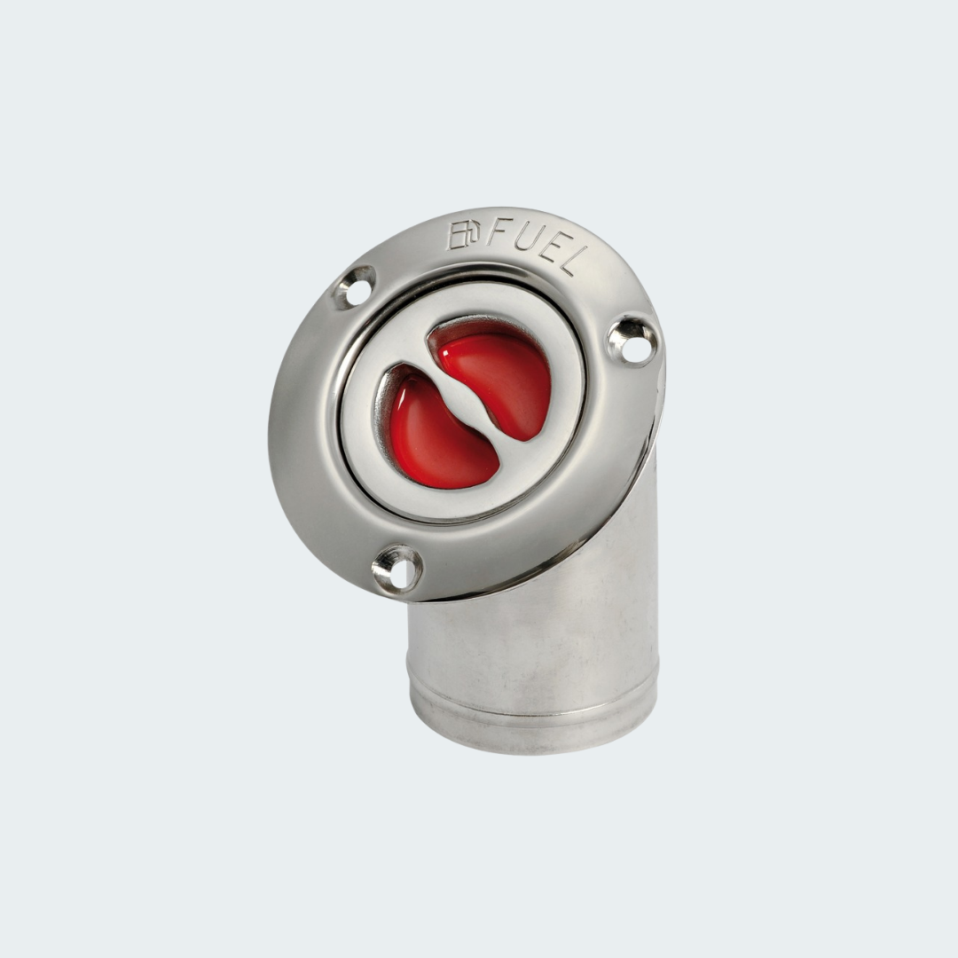 FUEL Deck Plug SS 45° Angled 50 mm