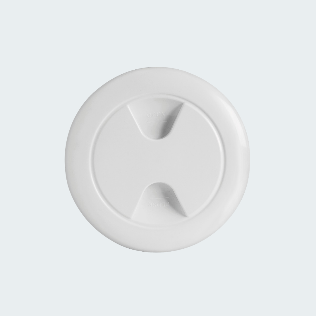 Inspection Hatch White Polypropylene