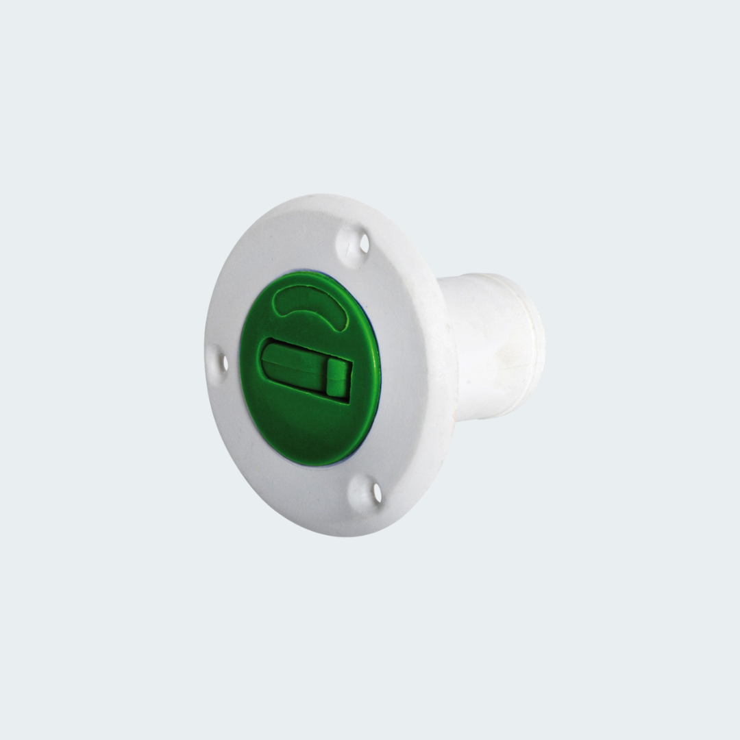 Nylon/Fiberglass FUEL Plug Green 38 mm