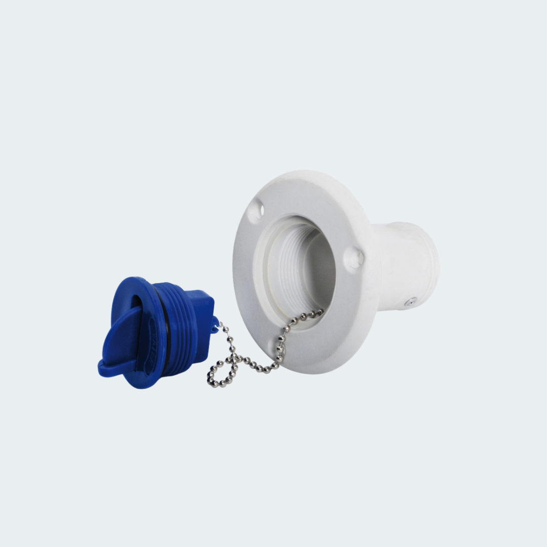 Nylon/Fiberglass WATER Plug Light Blue 38 mm