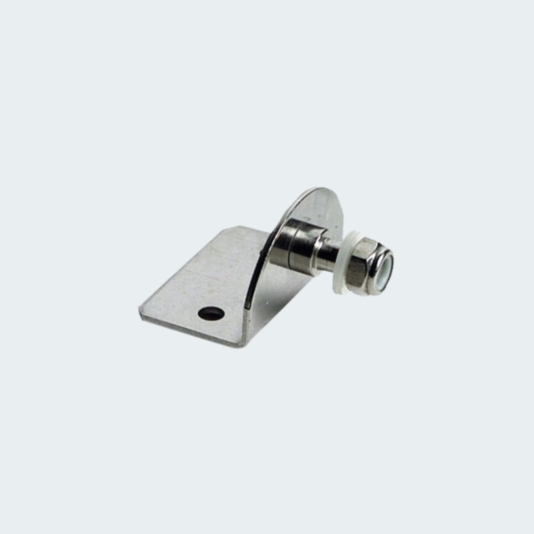 90° Plate 8mm-Threaded Pin External