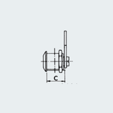 Cylinder Lock With Key