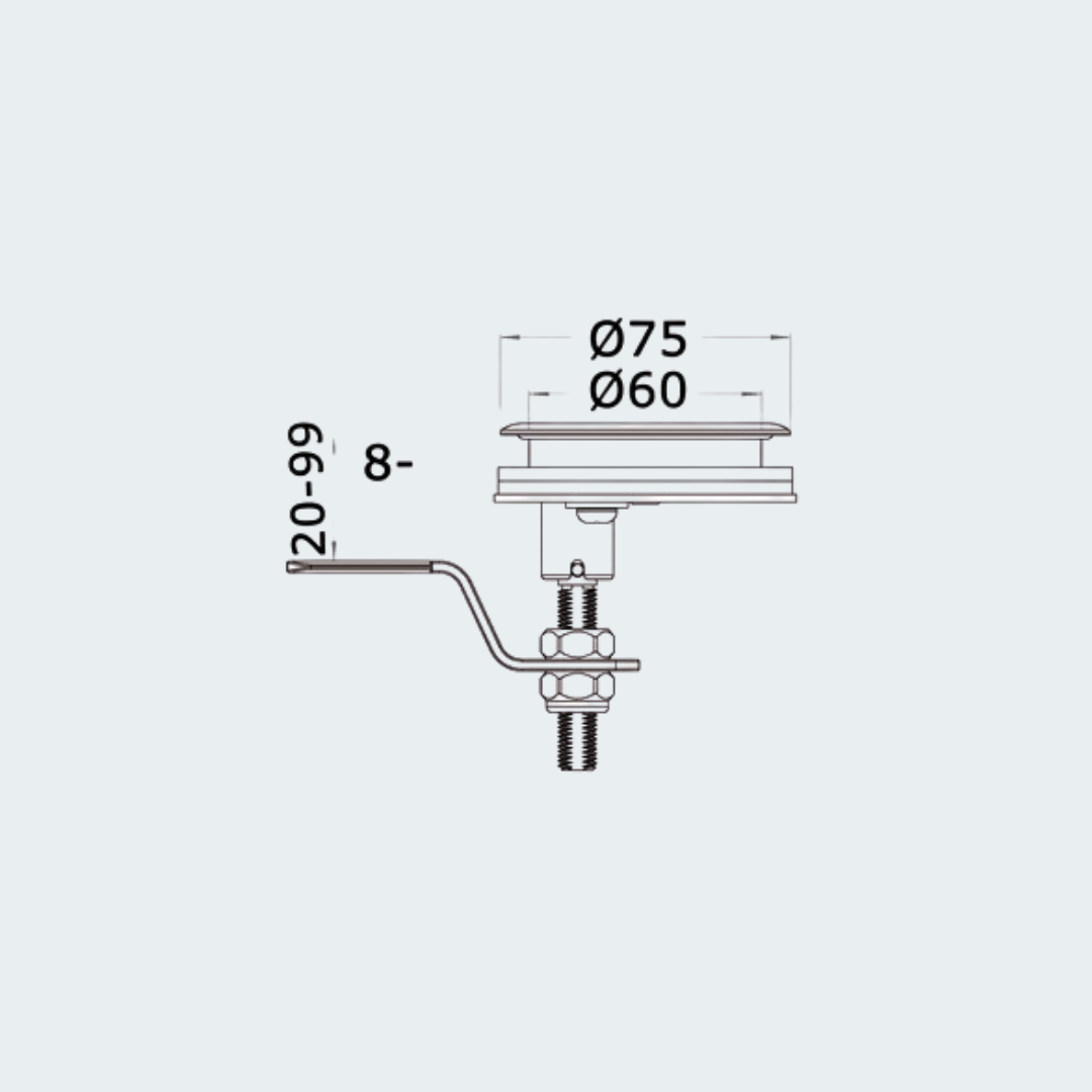Cam Latch Flush Latch