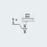 Cam Latch Flush latch w/lock
