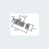 Blocking Latches 60 mm