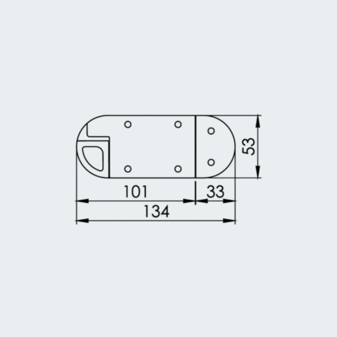 Stainless Steel Spring Doorstops