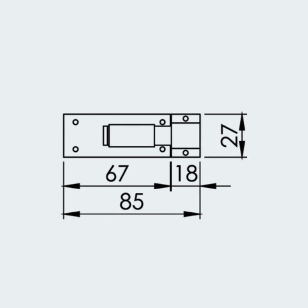 Sliding Bolt Lock