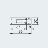 Sliding Bolt Lock
