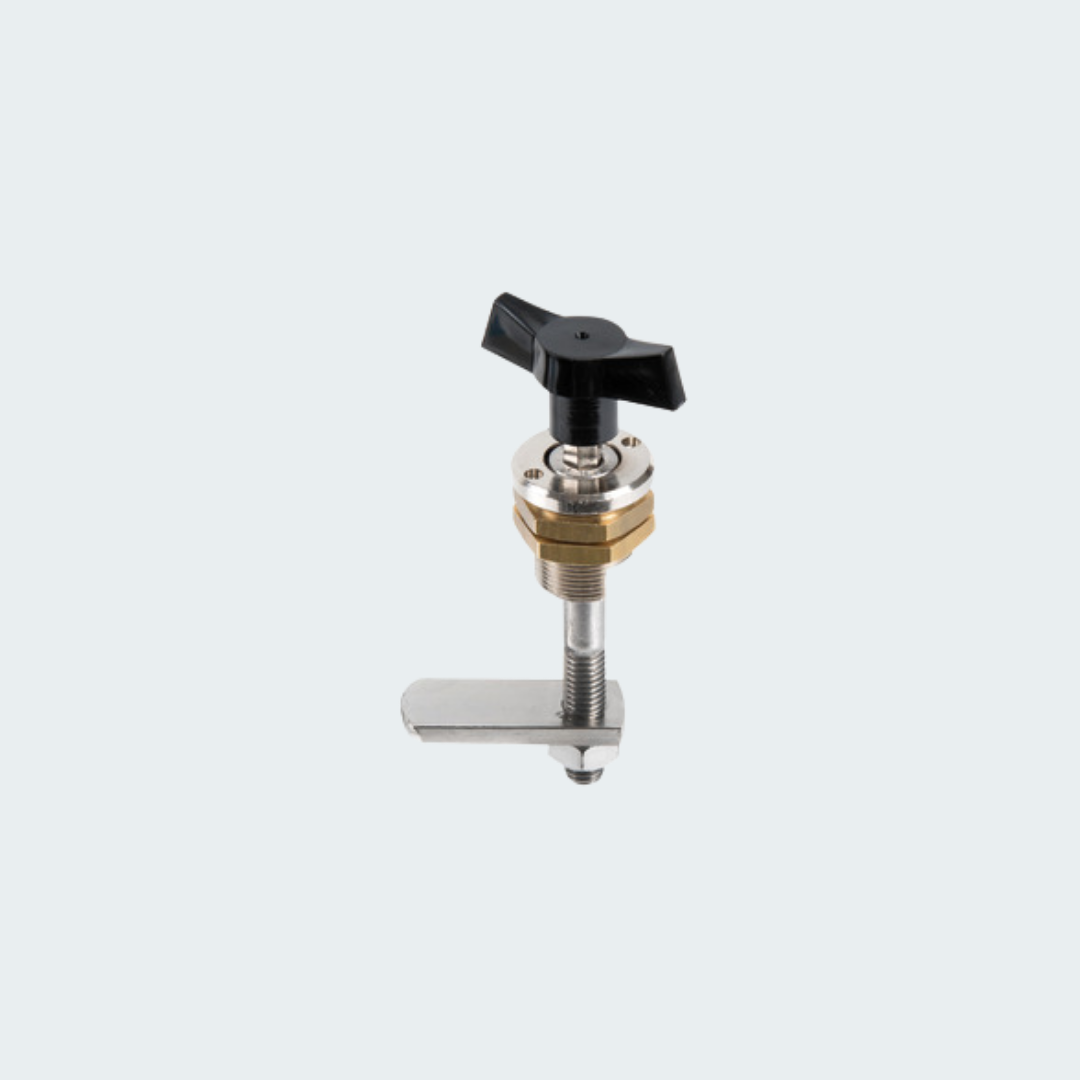Chromed Brass Hollow Lock 15/38 mm