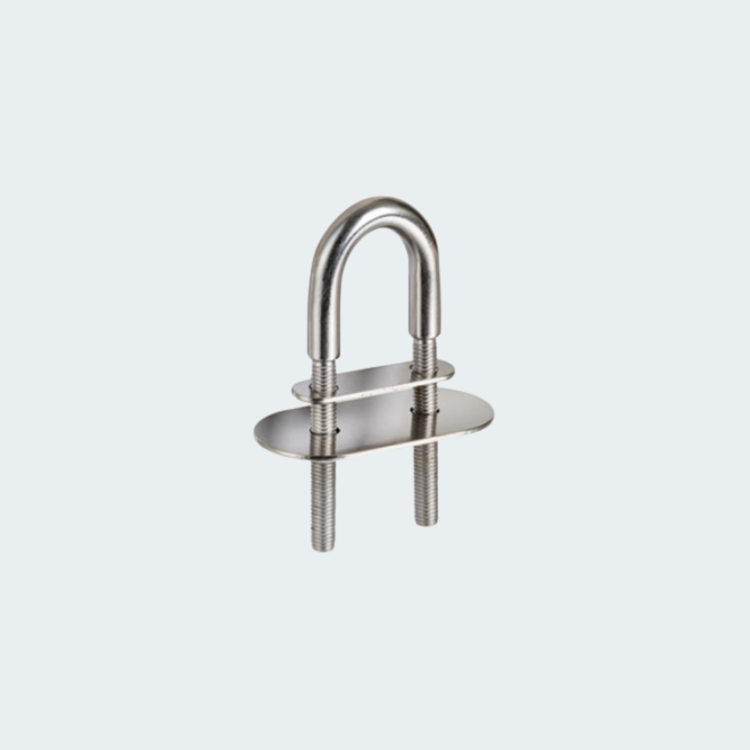 U-bolt with Two Plates