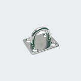 SS Rectangular Plate w/Ring