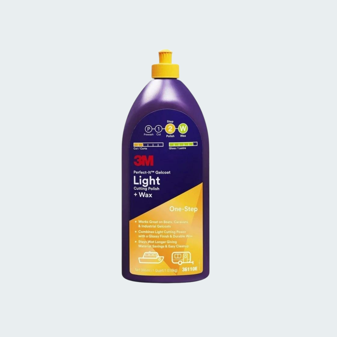 3M 36110E Perfect-It Gelcoat Light Cutting Polish + Wax