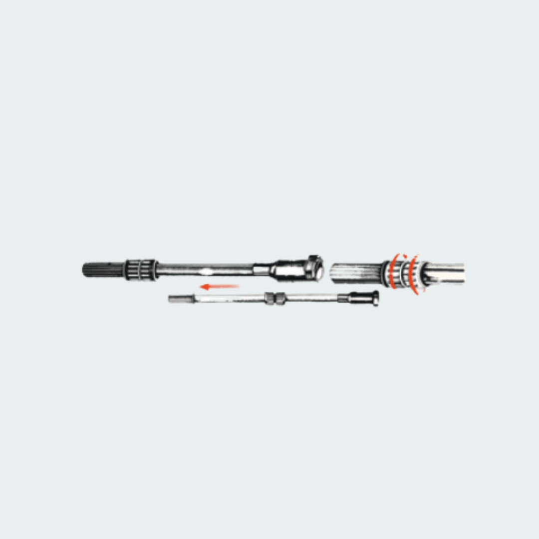 Telescopic Extension Rod for Outboard Engines