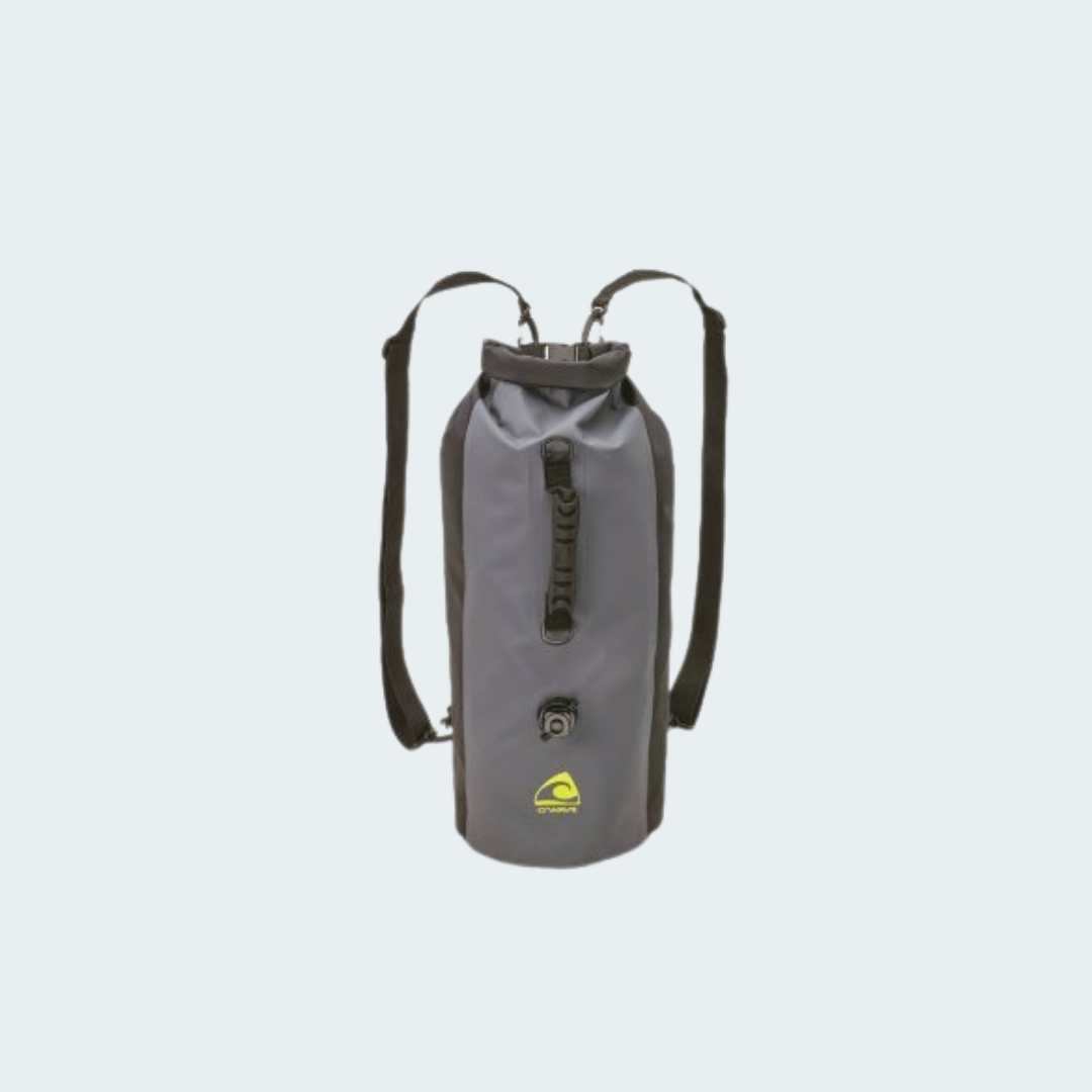 O'wave Grey Dry Backpack 30L + Valve