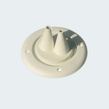 Double White Cable Grommet Ø 105 mm