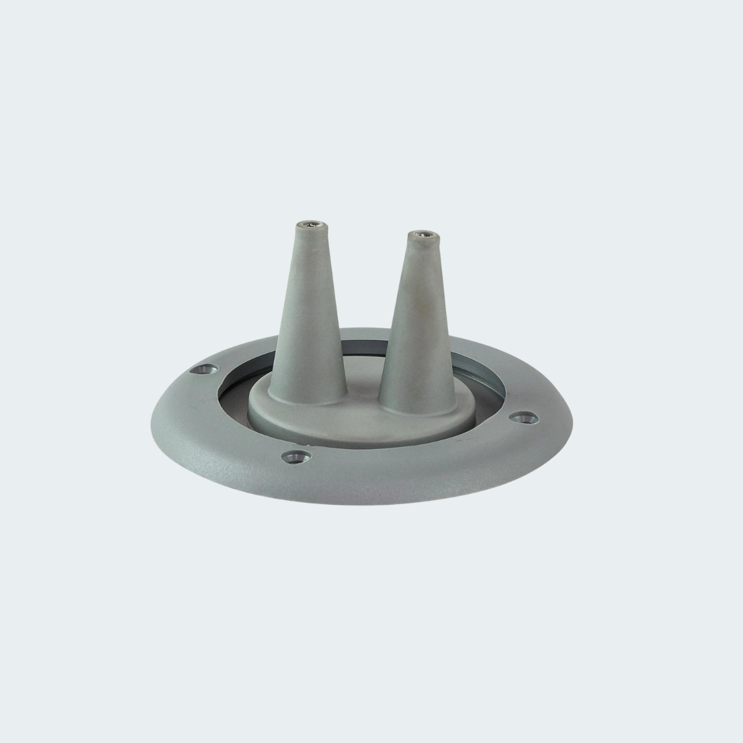 Double Grey Cable Grommet Ø 105 mm