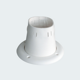 Adjustable White Cable Grommet Ø 54 mm