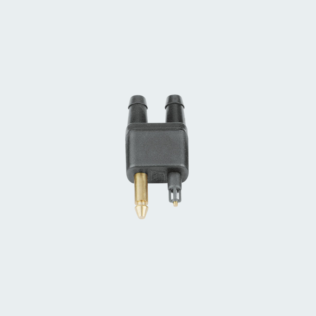 Double Exit OMC Male Connector.