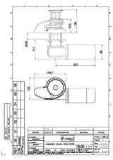 Italwinch Smart Windlass 500 W 12 V - 6 mm Low