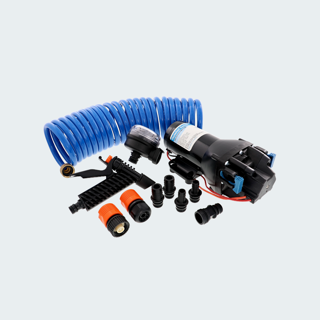 JABSCO Hotshot HD 4' Washdown Pump 12V