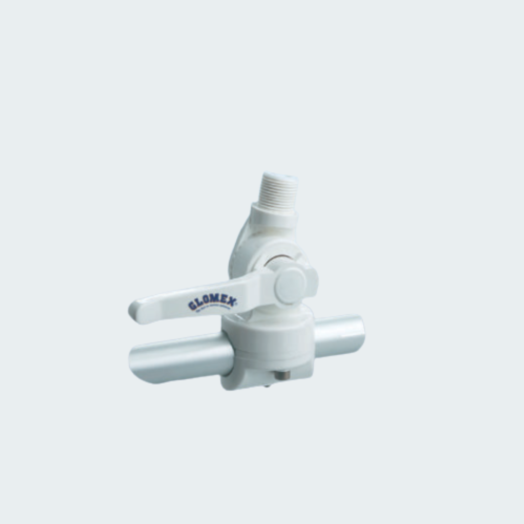 Glomex RA125 Rail Swivel Mount in Reinforced Nylon