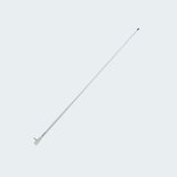 Glomex RA128 AM/FM Antenna 1,5m with Nylon Ferrule and 6m Coax Cable