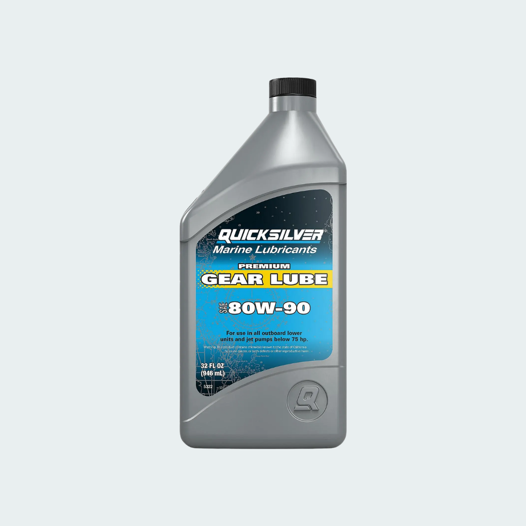 Quicksilver 80W-90 Premium Gear Lube for Outboards and Sterndrives