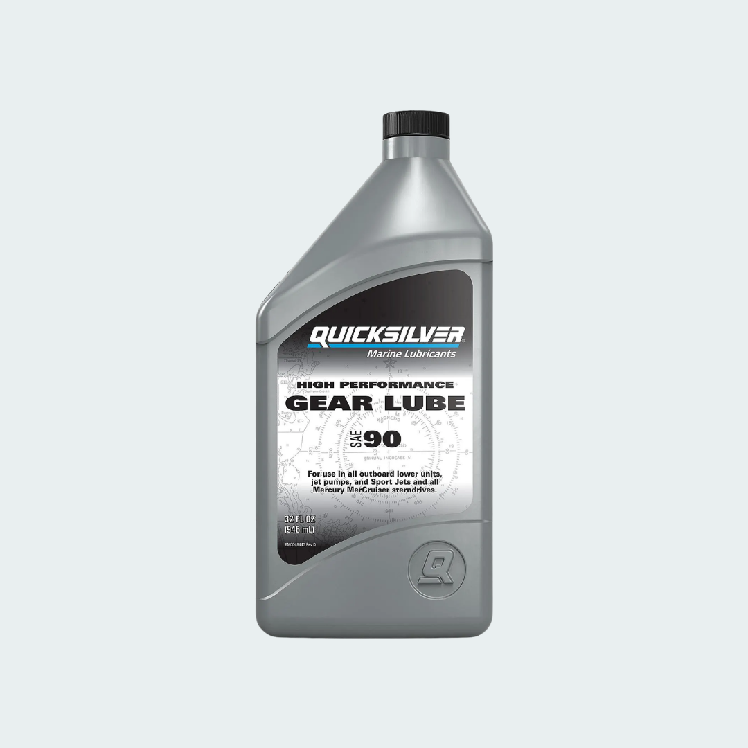 Quicksilver SAE 90 High Performance Gear Lube for Outboards and Sterndrives
