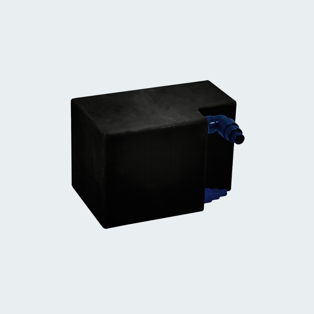 Plastic Black-grey Water Tank lt. 40