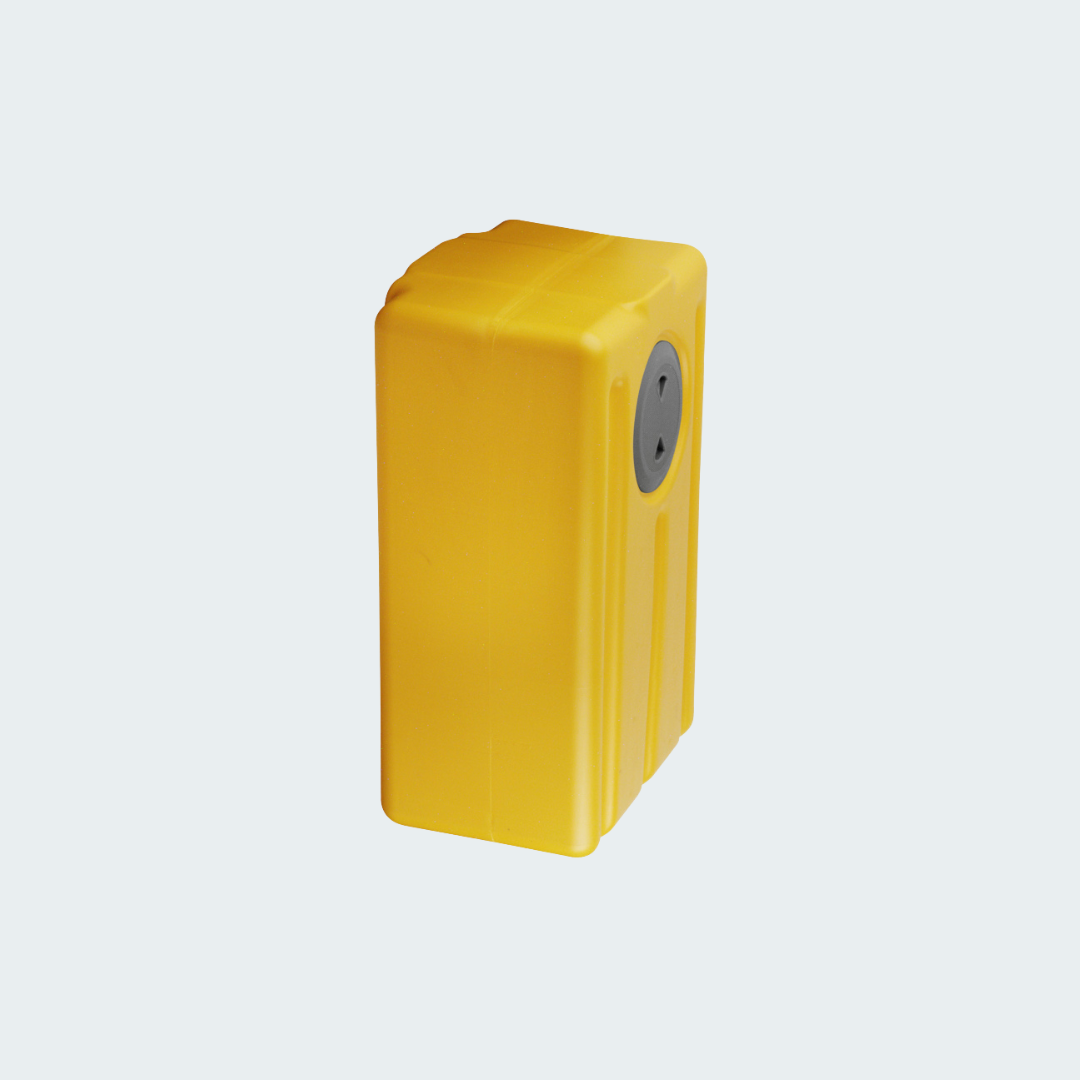Vertical Black / Gray Water Tank lt. 63