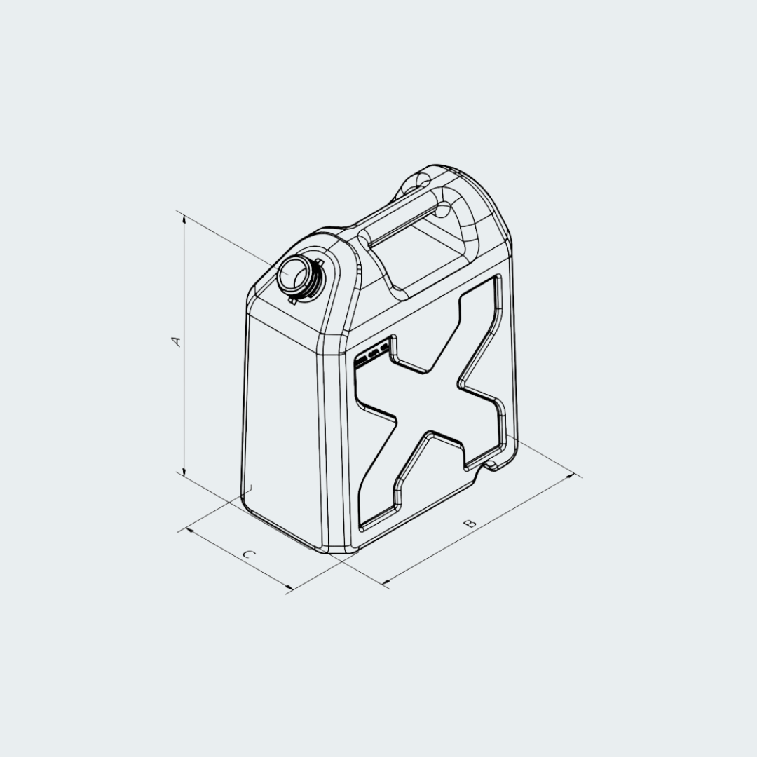 Heavy Duty Jerrycans 20L