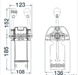 Control Box Suitable for Controlling One Engine