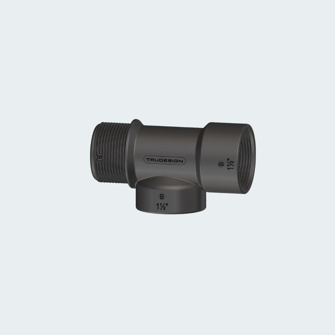 TruDesign T-Piece Connector M-F-F