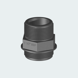TruDesign Connector Threaded 1½" BSP Black