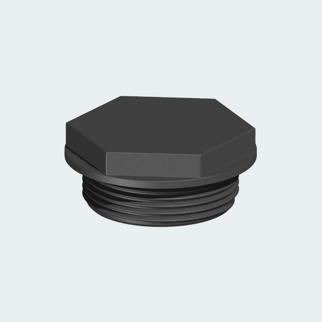TruDesign Plug 1½” BSP Black