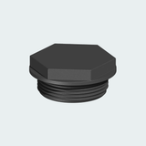 TruDesign Plug 1½” BSP Black