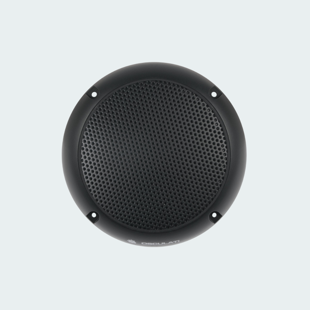 Pair of 2-ways Loudspeakers 150 mm 60 W black
