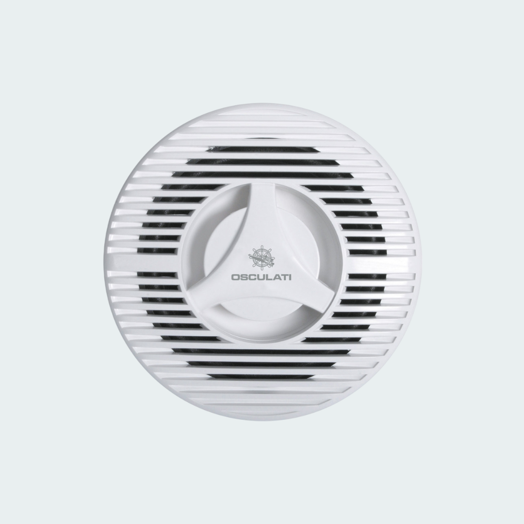 Pair of two-way amagnetic speakers