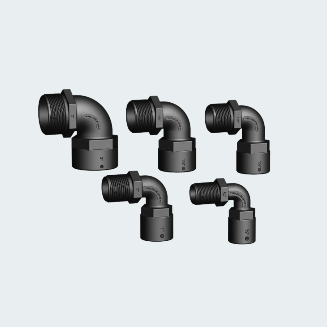 TruDesign Connector Female Male 90°