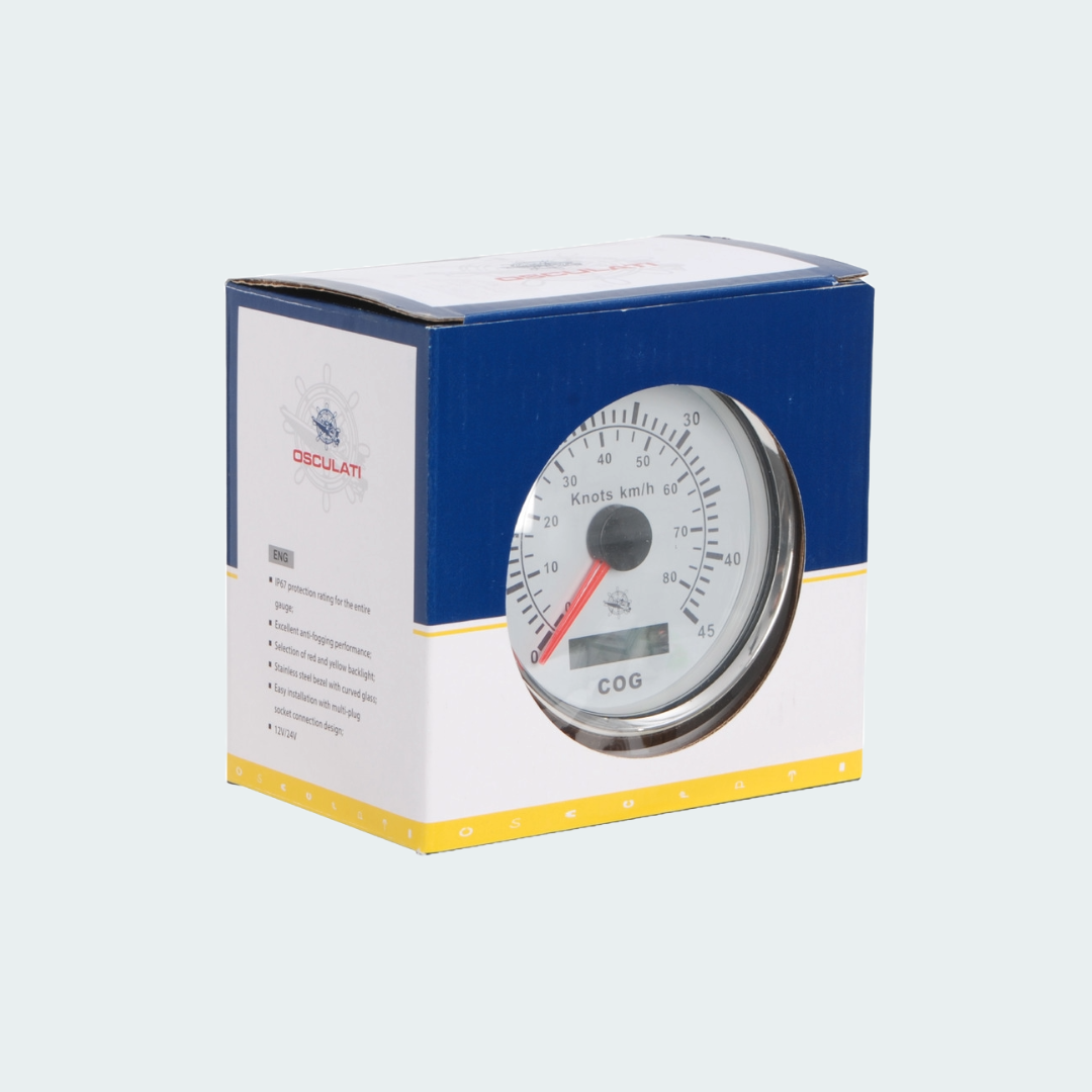OSCULATI Water level gauge 10-180 ohm white/glossy