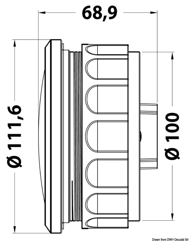 OSCULATI LCD Multifunction Instrument