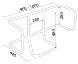 Universal Liferaft Holder (Horizontal)