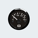 OSCULATI Oil Pressure Indicator 0/10 bar black/black