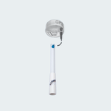 Glomex RA129/30 White Paint Aluminum Extension for GPS Antennas