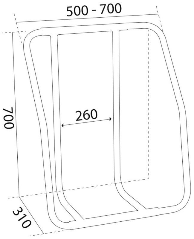 Vertical Liferaft Holder