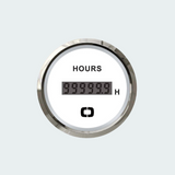 OSCULATI Digital Hour Counter white/glossy