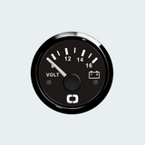 OSCULATI Voltmeter 8/16 V black/black